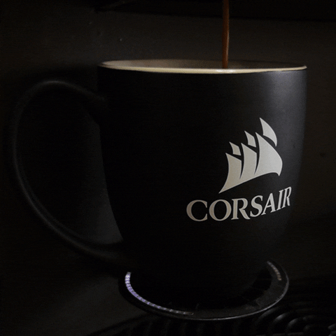 morning joe coffee GIF by CORSAIR