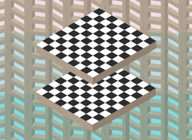 checkerboard GIF by Shallow Lagoon