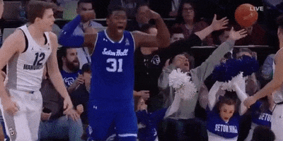 Flexing College Basketball GIF by BIG EAST Conference