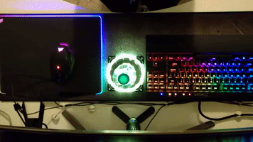 NGEN-PCs ngen pc's corsair rgb cup holder GIF