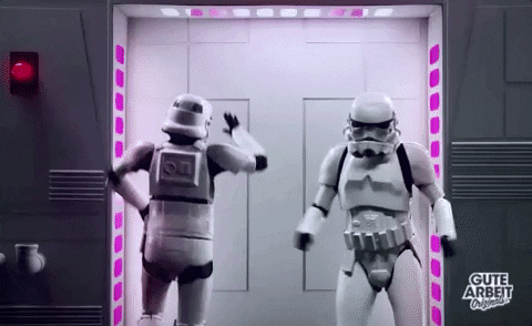 star wars party hard GIF by funk