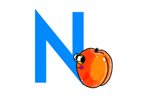 alphabet nectarine GIF by Salad for President