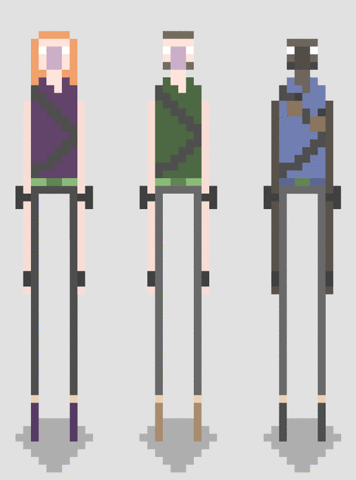pixel art soldiers GIF by Shallow Lagoon