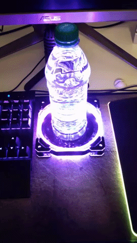 NGEN-PCs ngen pc's corsair rgb cup holder GIF