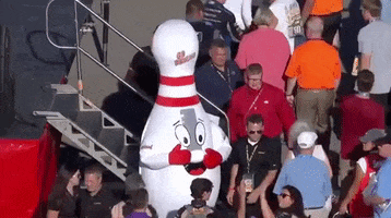 monster energy nascar cup series bowling GIF by NASCAR