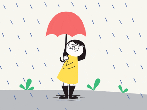 Happy Rain GIF by Ethan Barnowsky - Find & Share on GIPHY