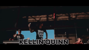 recorder concert rock on fuck yeah kellin quinn GIF
