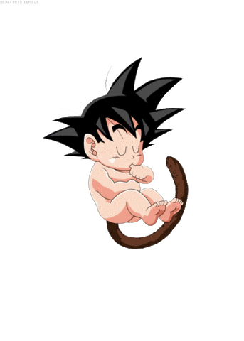la-zona-negativa goku Sticker