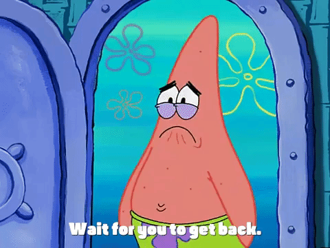 Spongebob Waiting Gif