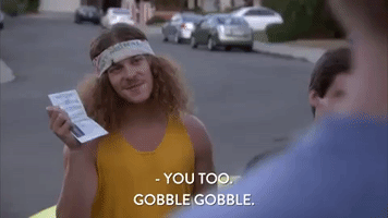 Comedy Central Gobble Gobble GIF by Workaholics