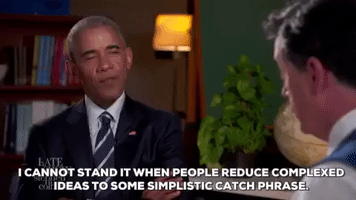 stephen colbert catch phrase GIF by Obama