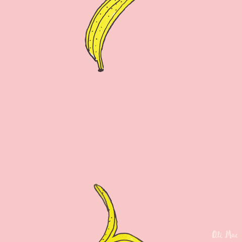 banana fruit GIF by ali mac