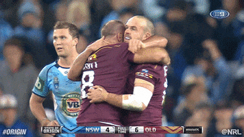happy rugby league GIF by NRL