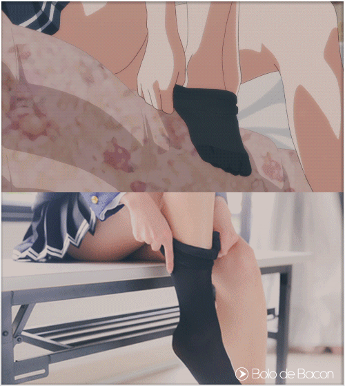 dannadao pantyhose saekano utaha saenai heroine GIF