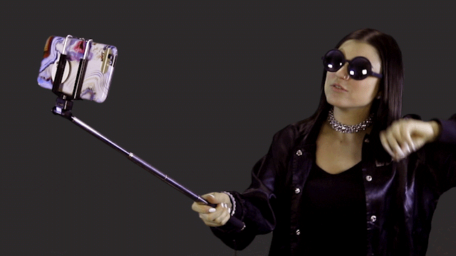 Selfie Stick GIF by EVIEWHY