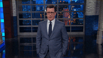 stephen colbert sprinklers GIF by The Late Show With Stephen Colbert