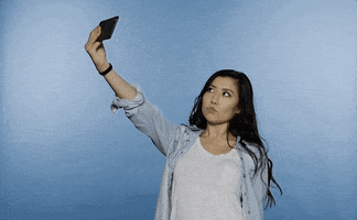 Sarah Burke Selfie GIF by asianhistorymonth