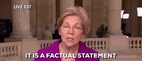 Honest Elizabeth Warren GIF by Women's History Month