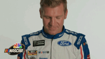 tired clint bowyer GIF by NASCAR on NBC