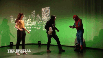 spider-man GIF by The Special Without Brett Davis