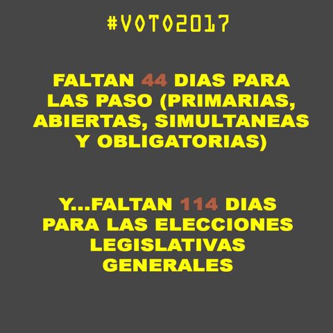 jgarcia282 #argentina #macri #elecciones2017 #smassaok GIF