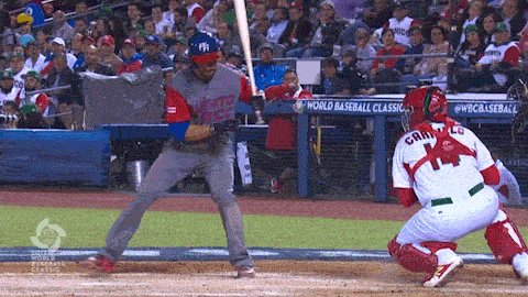 scared puerto rico GIF by MLB