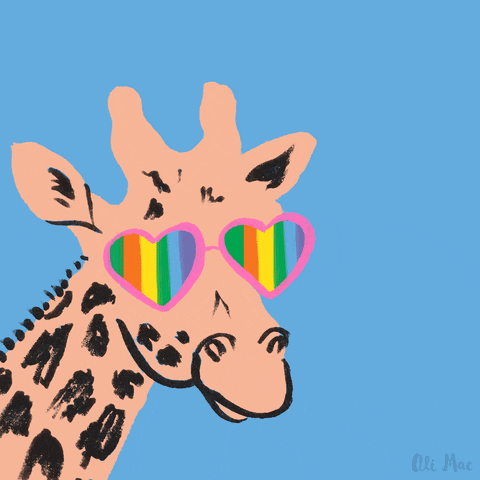 pride coming out day GIF by ali mac
