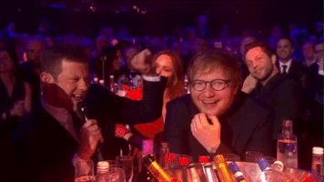 ed sheeran birthday GIF by BRIT Awards