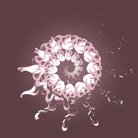 annataberko animation loop flower flowers GIF
