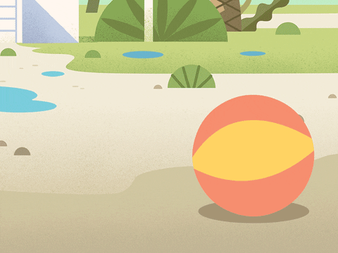Beach Day Animation GIF by Anchor Point - Find & Share on GIPHY