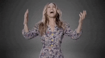 sarah jessica parker relief GIF by HBO