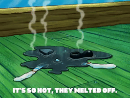 Season 6 Heat GIF by SpongeBob SquarePants