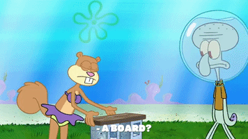 season 9 squid defense GIF by SpongeBob SquarePants