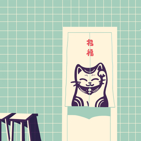 china cat GIF by Fausto Montanari
