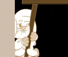 Nervous Fear GIF by ATTITUDETO艾特兔