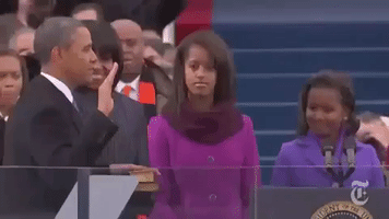 president barack obama oath GIF by Obama