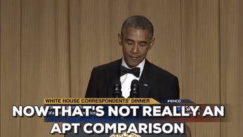 barack obama now that's not really an apt comparison GIF by Obama