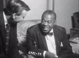 louis armstrong lol GIF by Archives of Ontario | Archives publiques de l'Ontario