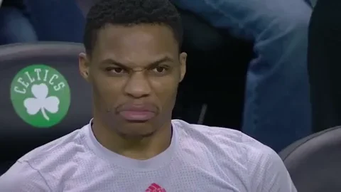 Stank Face Russell Westbrook GIF