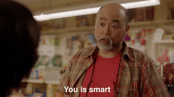 you is smart business award GIF by Kim's Convenience