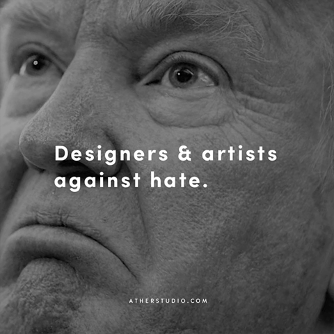 atherstudio trump studio fear hate GIF