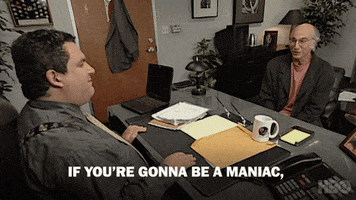 Youre Crazy Season 1 GIF by Curb Your Enthusiasm