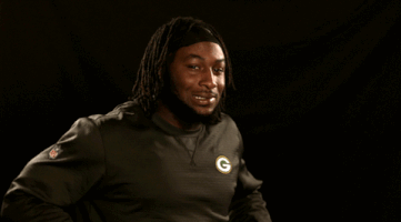 Green Bay Packers Finger Wag GIF by Martellus Bennett's Text Back Pack