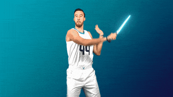 star wars basketball GIF by Charlotte Hornets