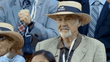 Sean Connery Fist Pump GIF by US Open