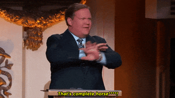 andy richter that's complete horse shit GIF by Team Coco
