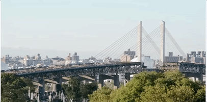saberkhan33 bridge blowing up nyc GIF
