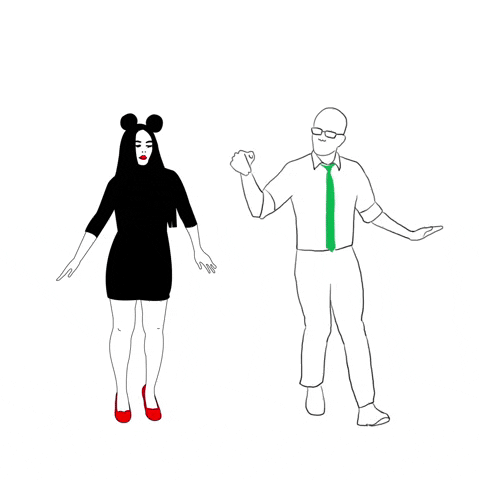 xavieralopez dance animation illustration loop GIF
