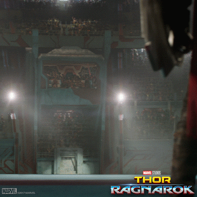 Nervous Thor Ragnarok GIF by Marvel Studios