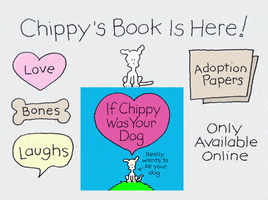 adopt me i love dogs GIF by Chippy the dog